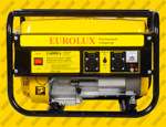 Синхронный бензиновый генератор Eurolux G4000A